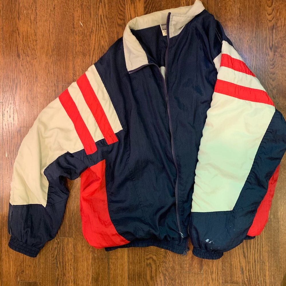Retro Windbreaker with Lining